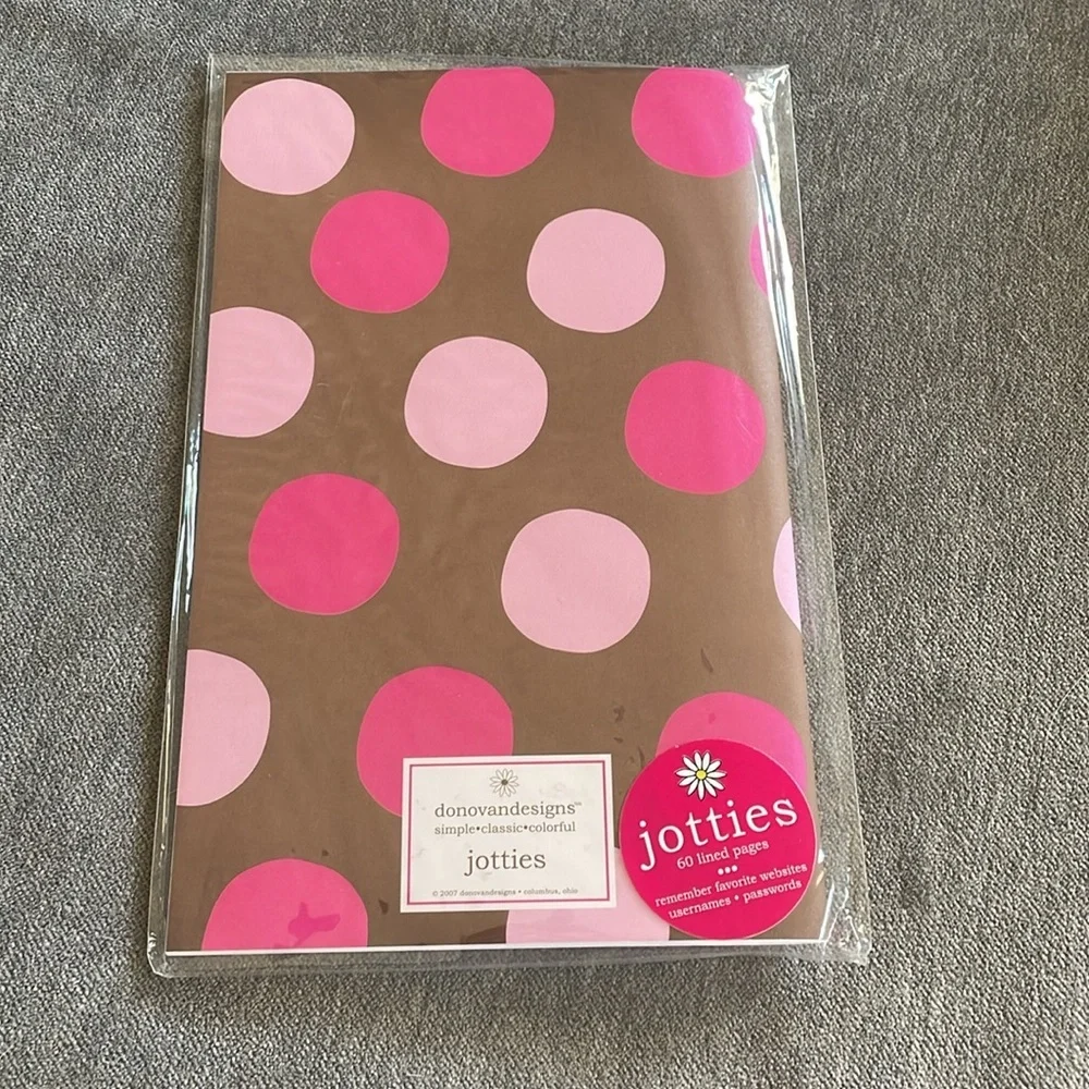 NWT Jotties 60 Lined Pages “Websites” Notebook